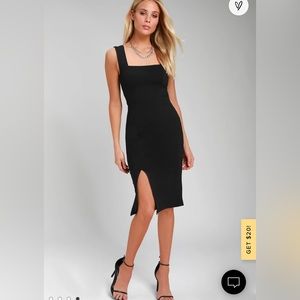 Final price drop! ❤️ NWT Sleeveless Bodycon Dress with Slit